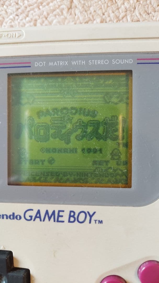 任天堂　ゲームボーイ本体　カセット6本セット