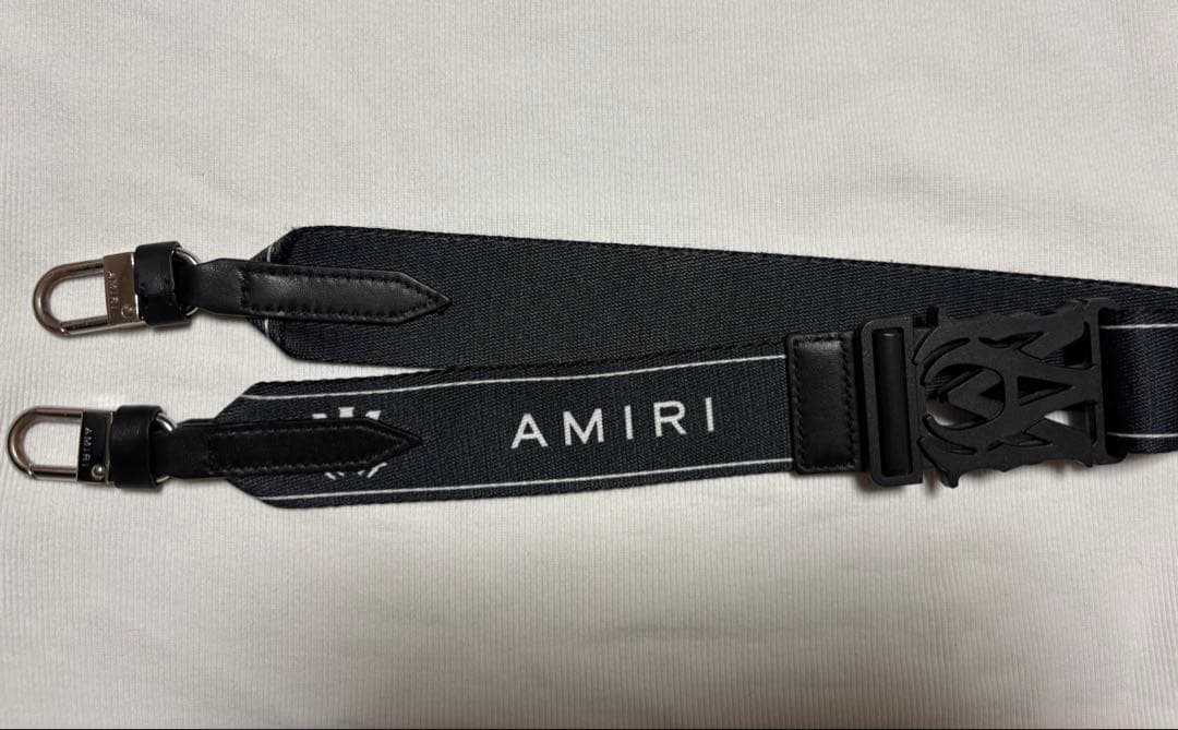 AMIRI アミリ キャンバス クロスボディバッグ