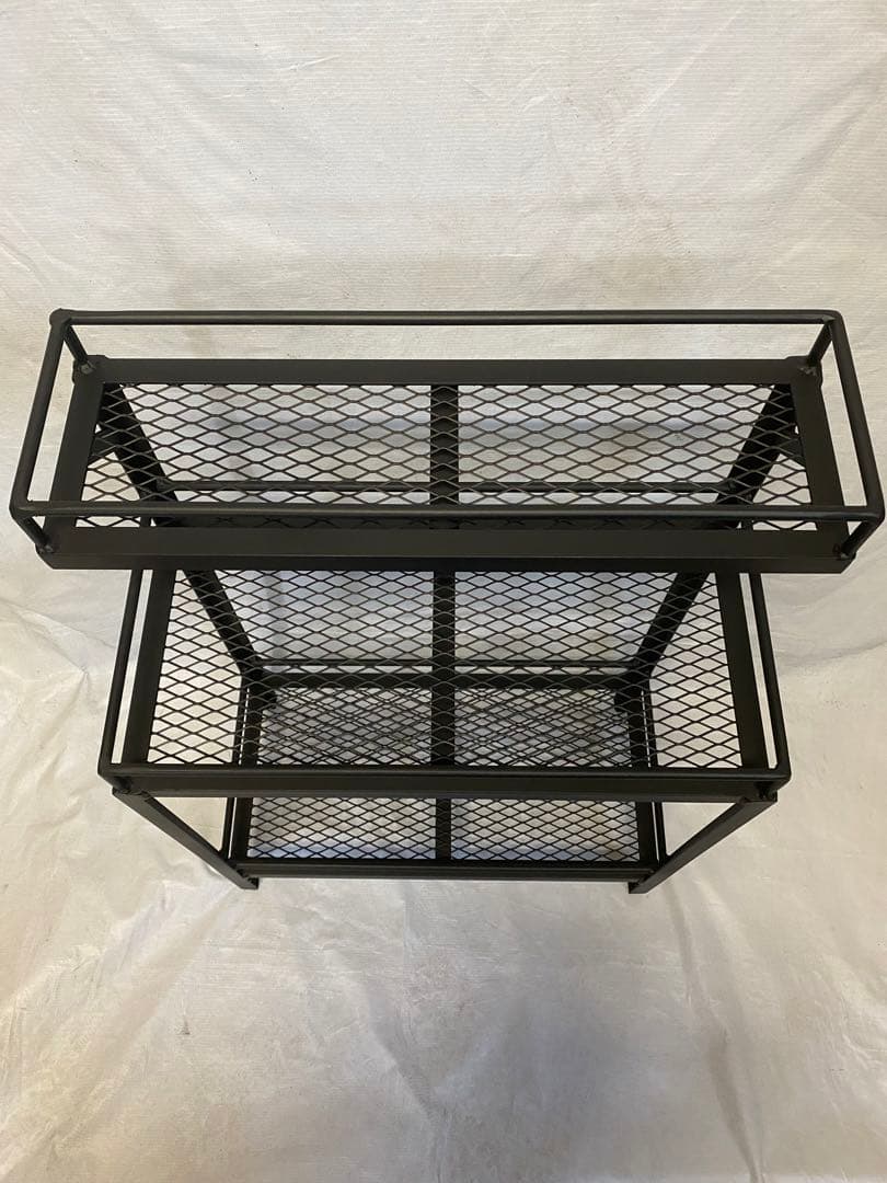 アイアンシェルフ　アイアンラック　棚　インダストリアル　多肉植物　アガベ