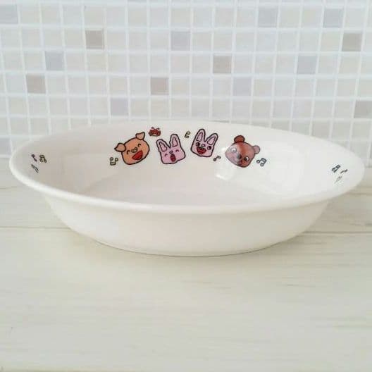 新品　ノンタン カレー皿 こども食器