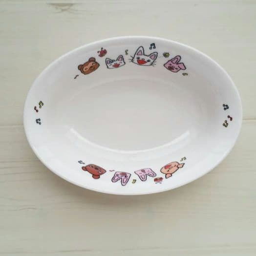 新品　ノンタン カレー皿 こども食器