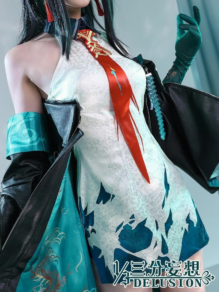 アークナイツ明日方舟 シー ダスク 三分妄想製コスプレ衣装 高級感フルセット新品