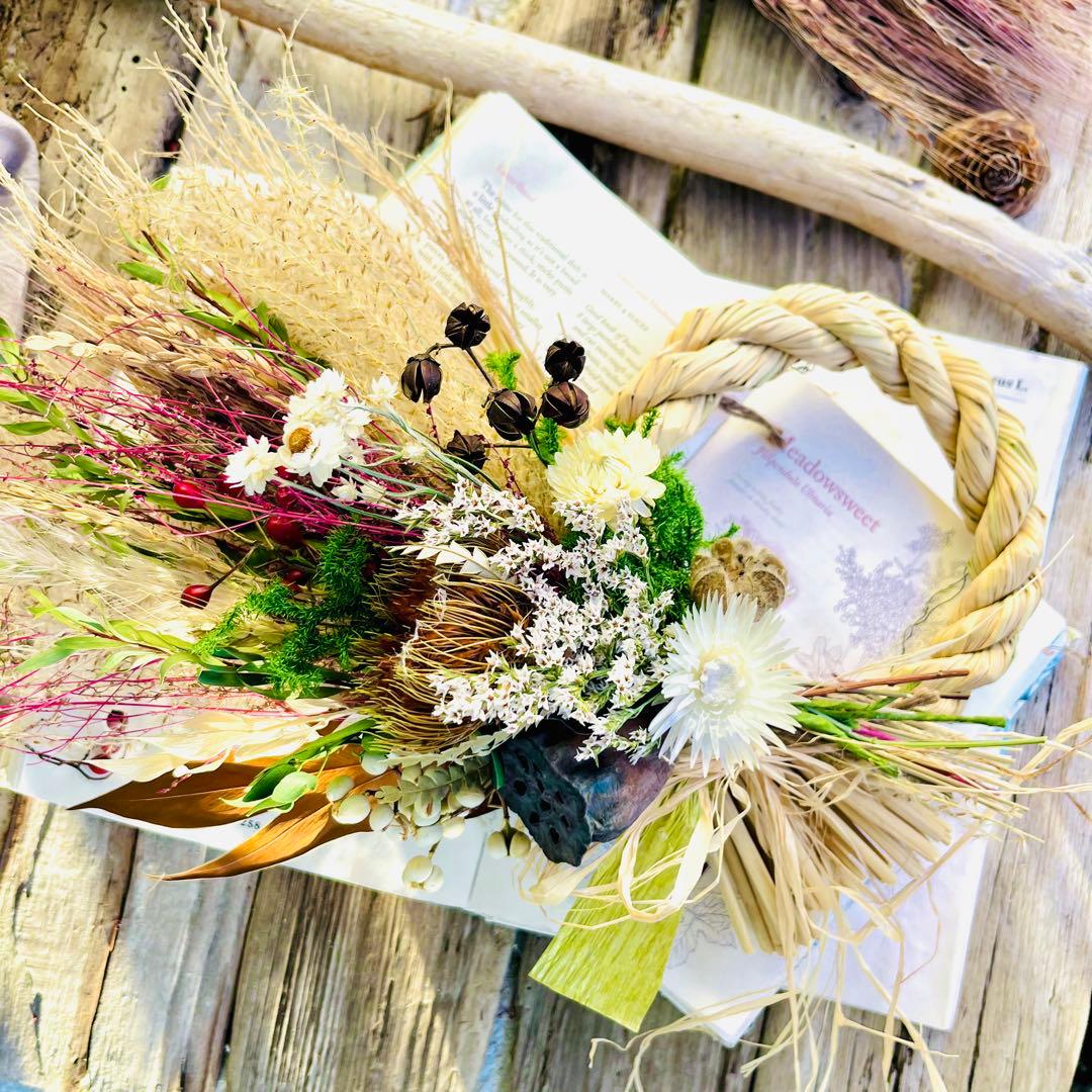 向き4種スワッグになるしめ縄