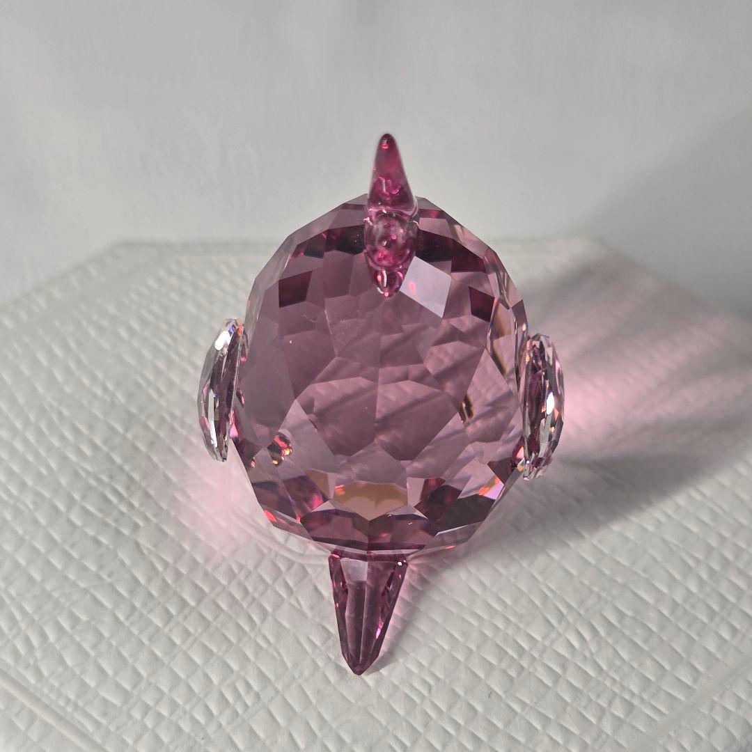 【人気✨】SWAROVSKI　スワロフスキー　ピンク　オカメインコ
