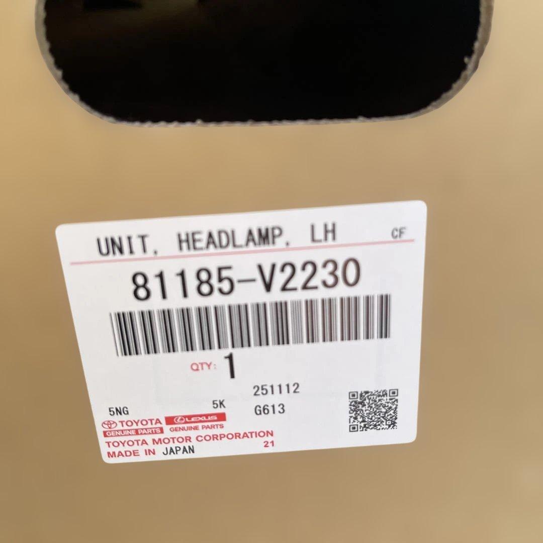 30アルファード左中古ヘッドライト　81185-V2230