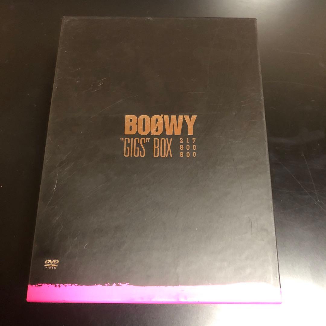 BOØWY GIGS BOX DVD