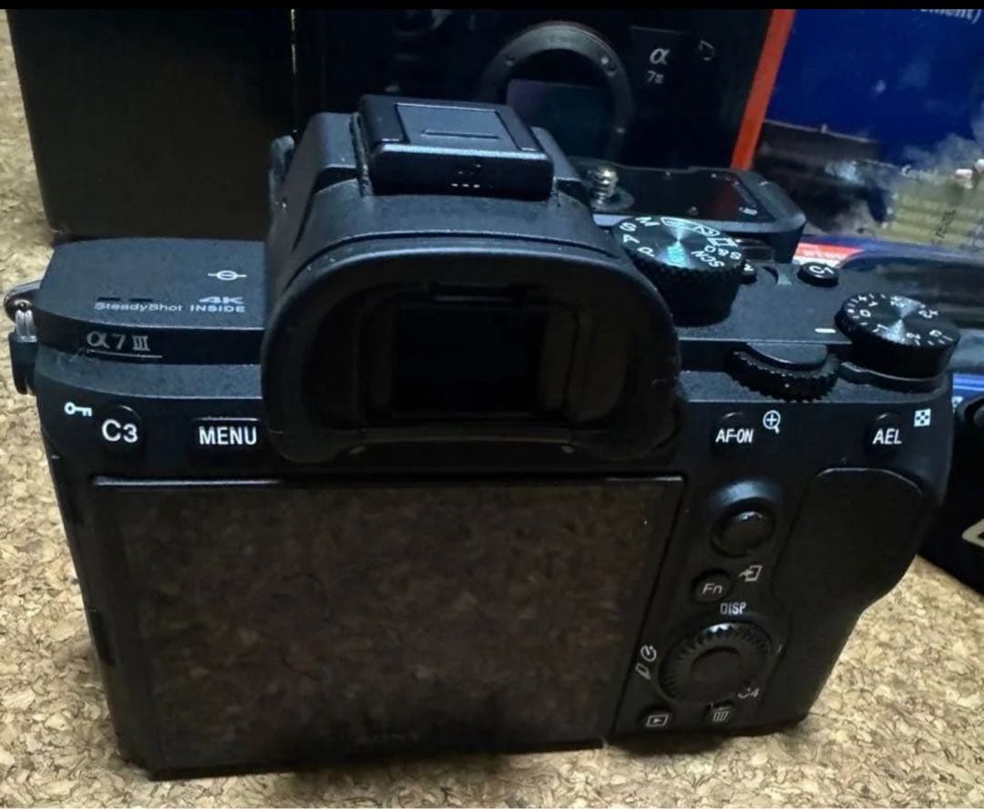 送料込み美品旅行やアウトドアキャンプSONYILCE-7M3α7III付属品