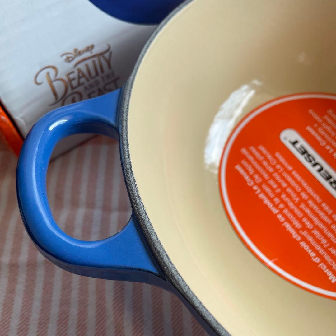 ルクルーゼ マルミット 22㎝ 『美女と野獣』Beauty &The Beast