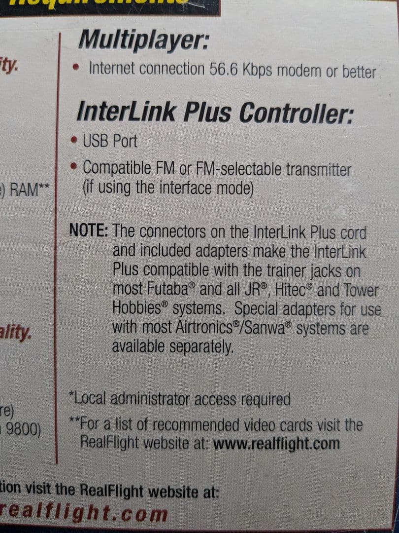 航空機・ヘリコプター R/C FLIGHT SIMULATOR
