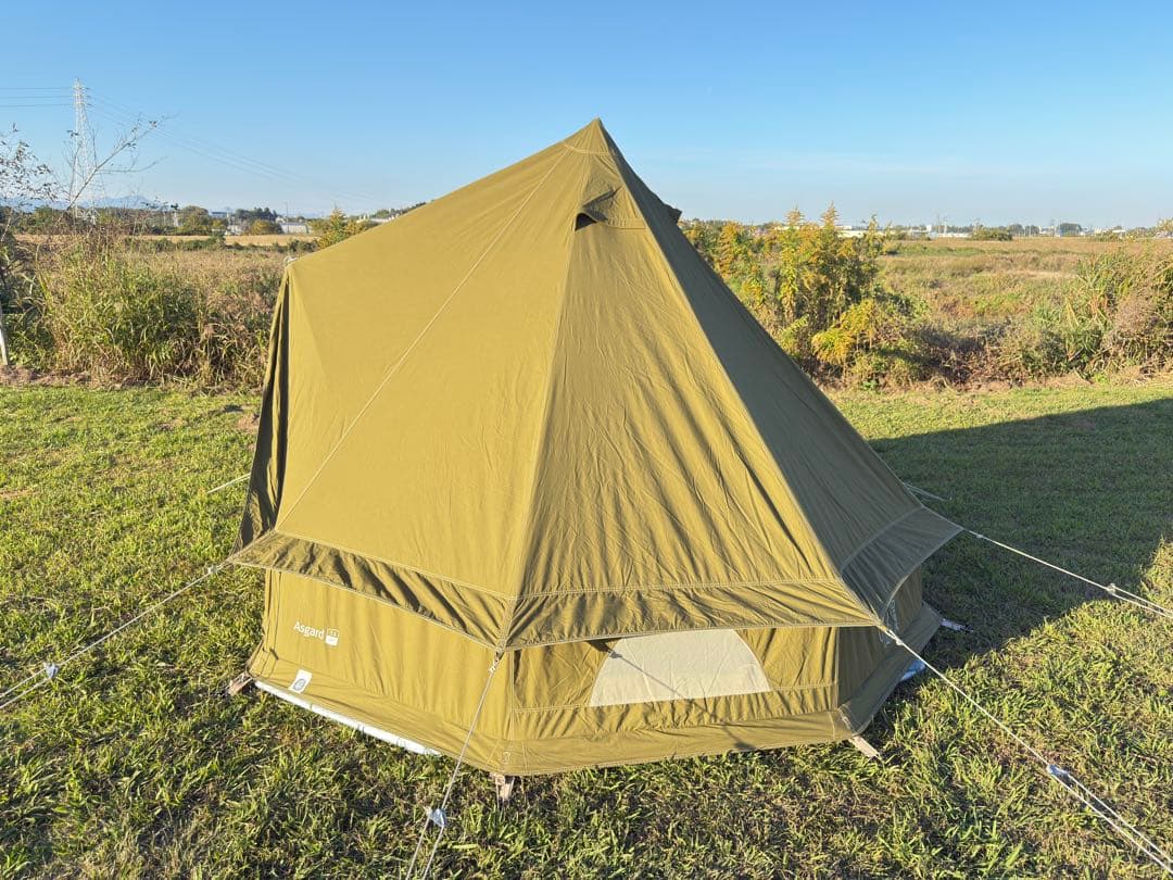 ノルディスク アスガルド7.1カーキ　カーリー12カーキ 限定品