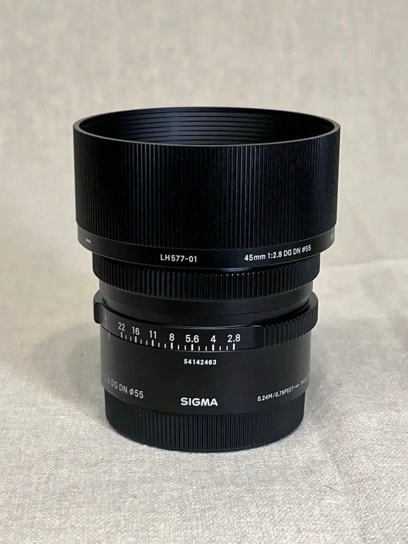 SIGMA 45mm F2.8 DG DN Eマウント 美品