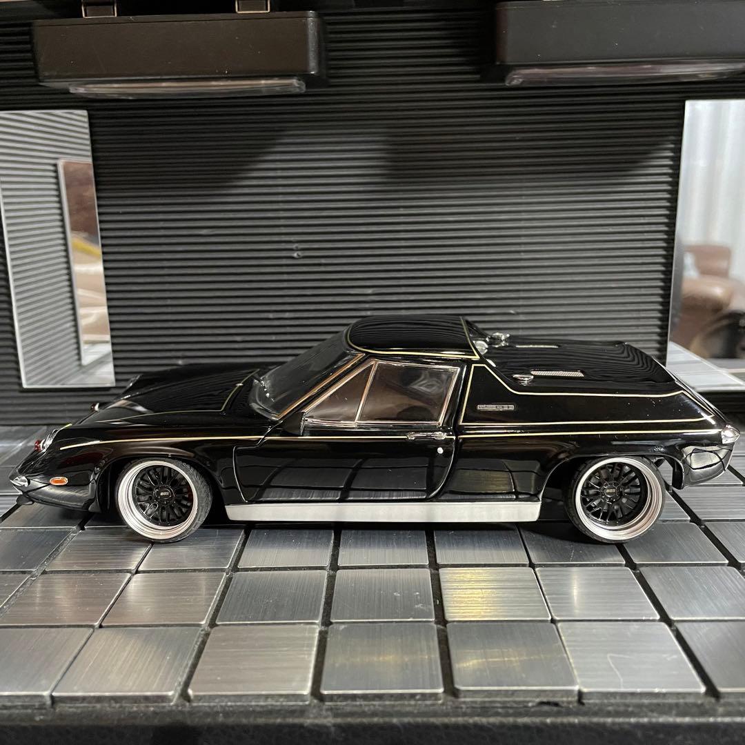 絶版 美品 京商 1/18ロータスヨーロッパスペシャル（カスタム仕様）