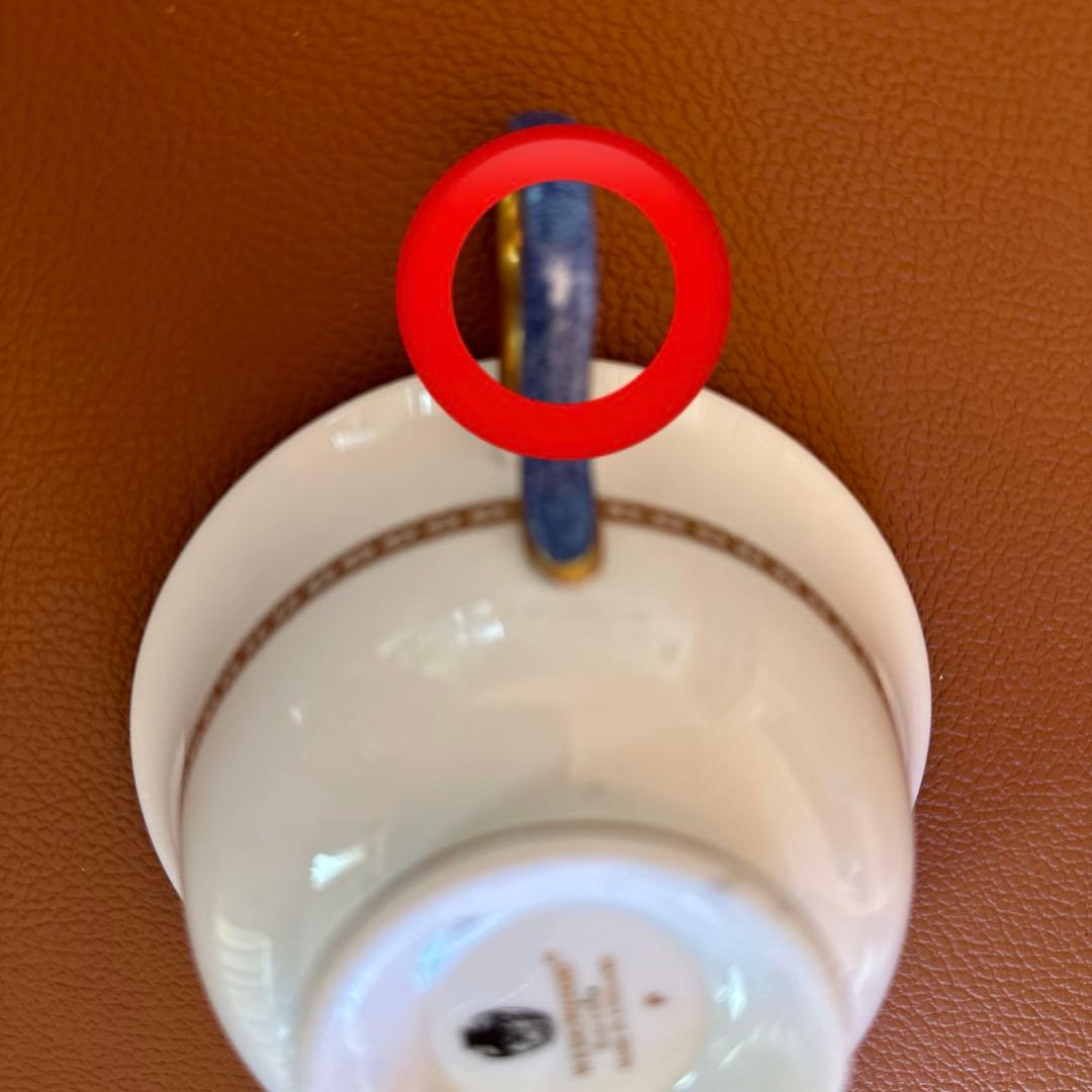   ユーランダー パウダーブルー カップ＆ソーサー 3客セット