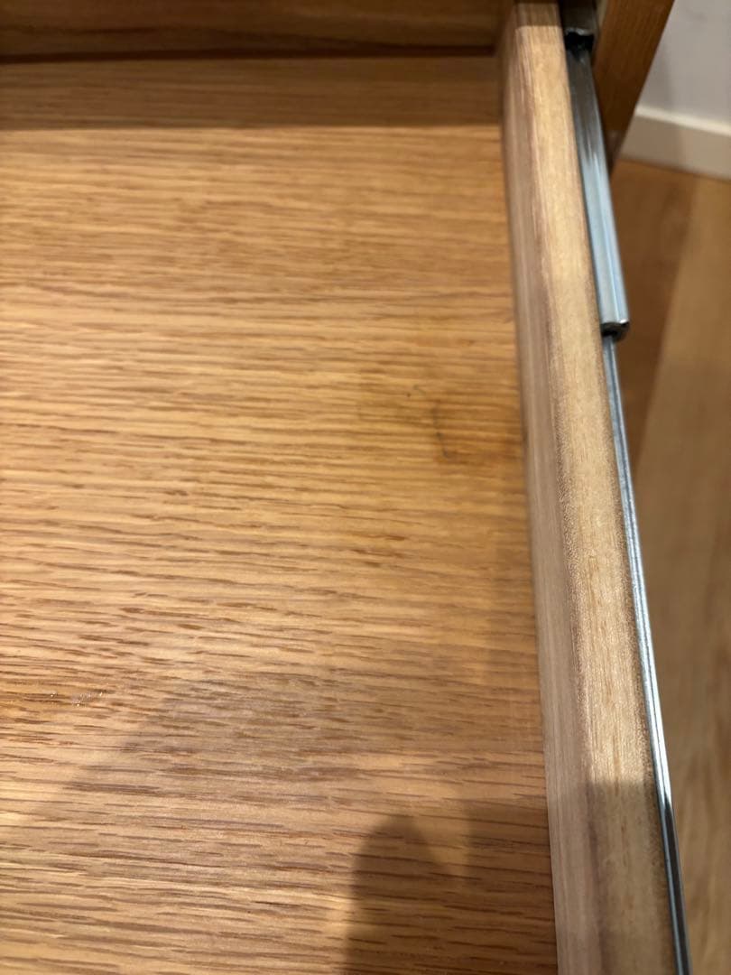 アクタス　ウッドキャビネット 2引き出し