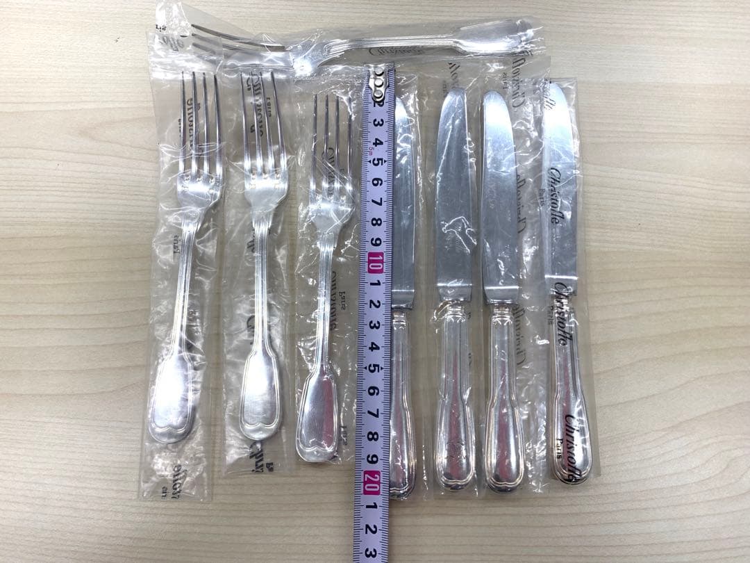 ★クリストフル ナイフ フォーク カトラリー 8点セット シルバー