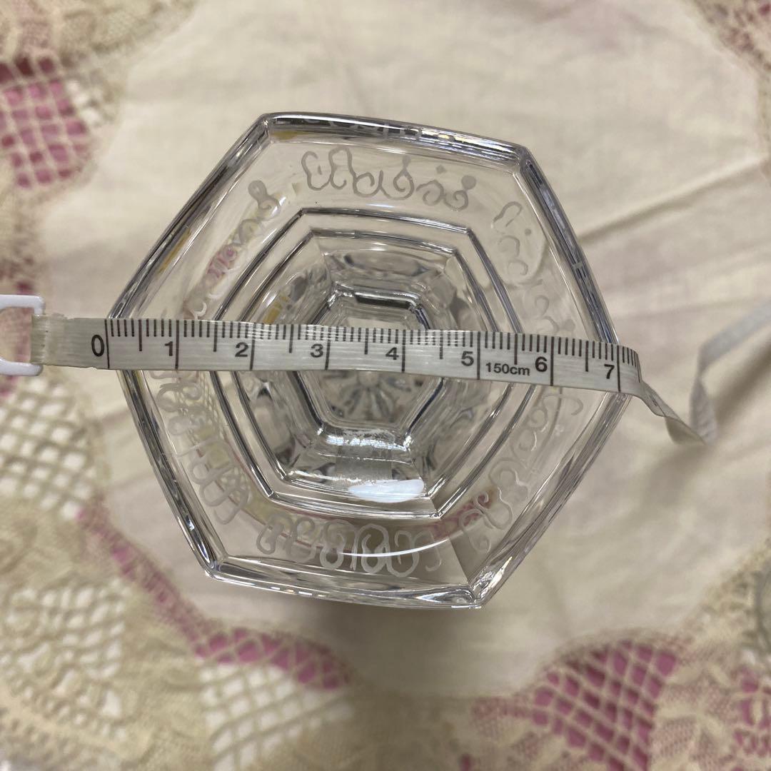 マイセンクリスタル　ゴブレット型フラワーベース(未使用、実家保管品)