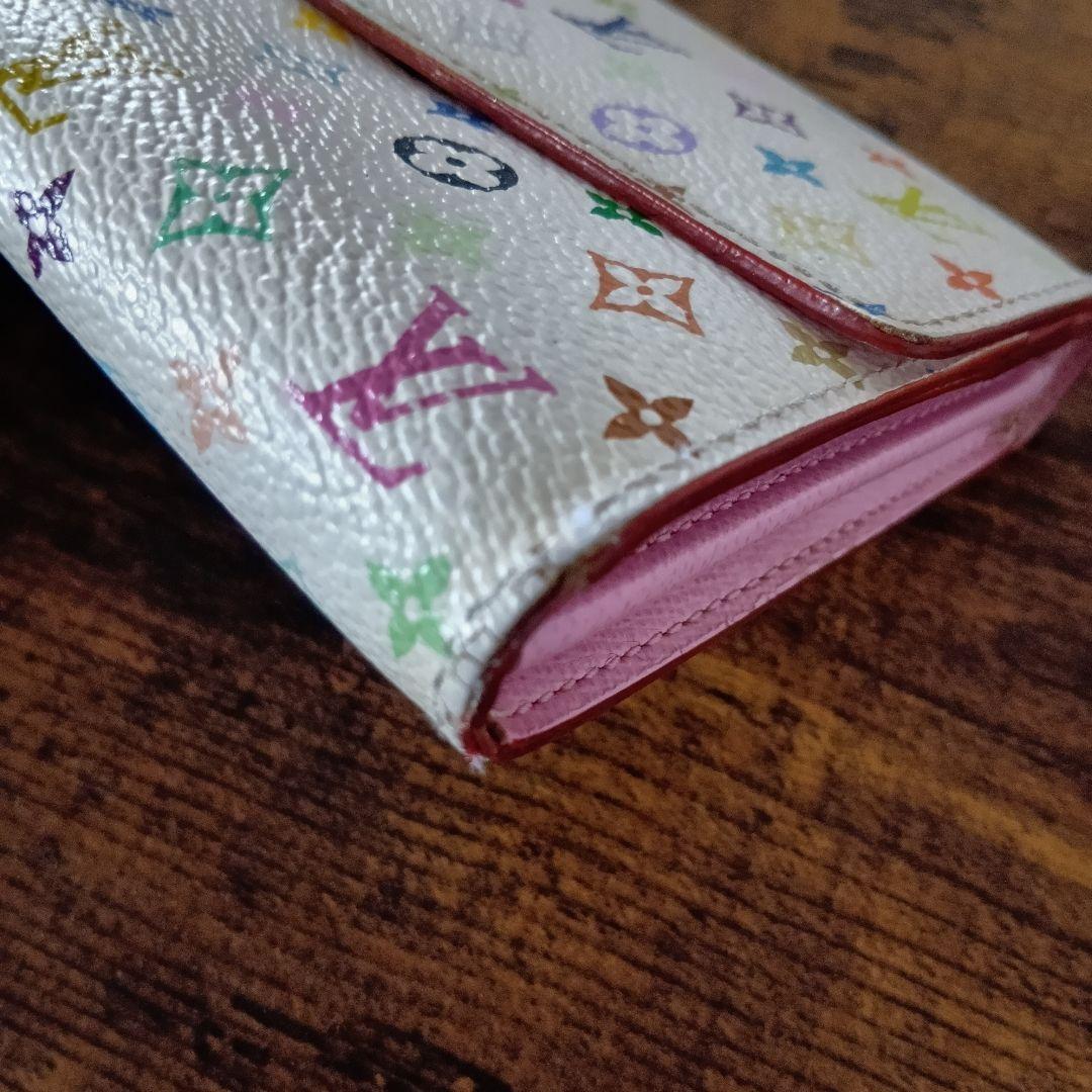 ルイヴィトン マルチカラー ポルトフォイユ サラ 長財布