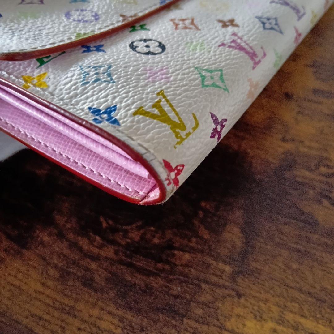 ルイヴィトン マルチカラー ポルトフォイユ サラ 長財布