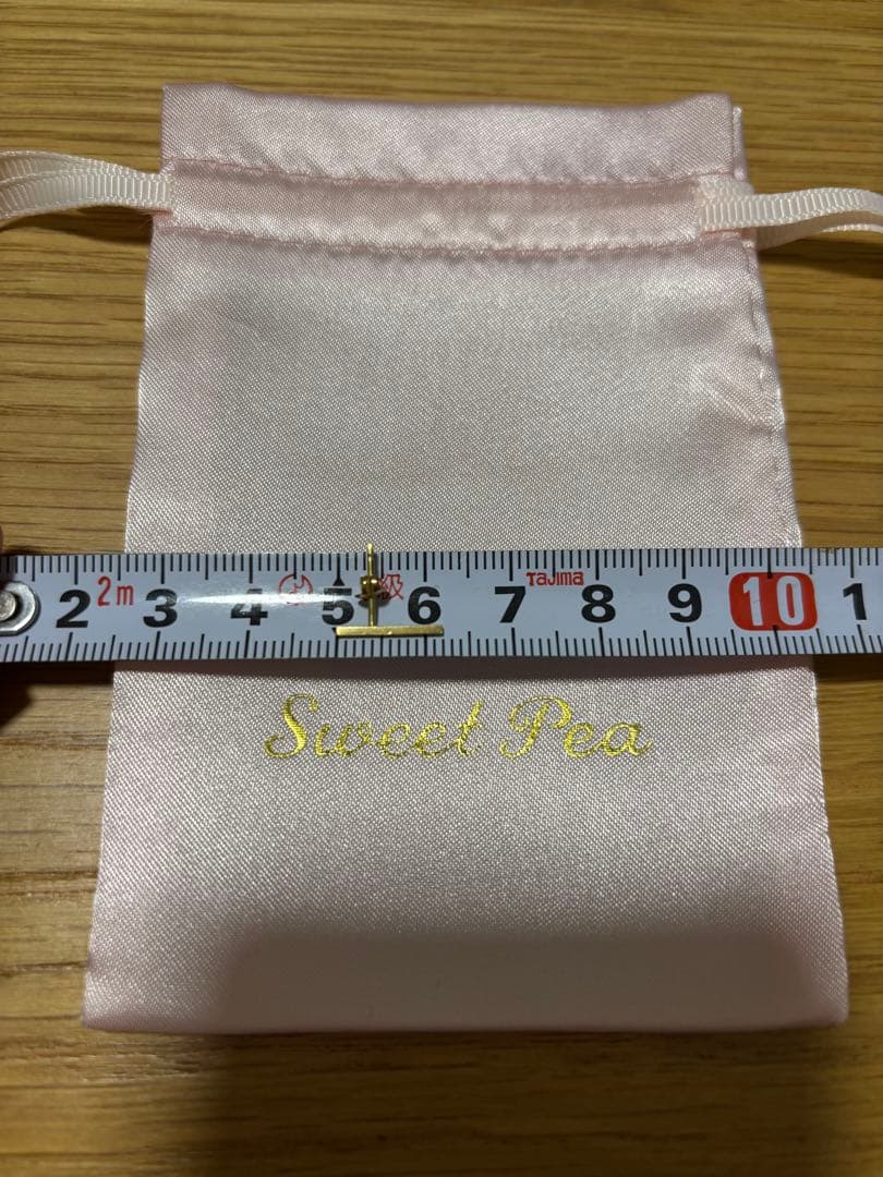 Sweet Pea ゴールドバー ピアス(片耳用)