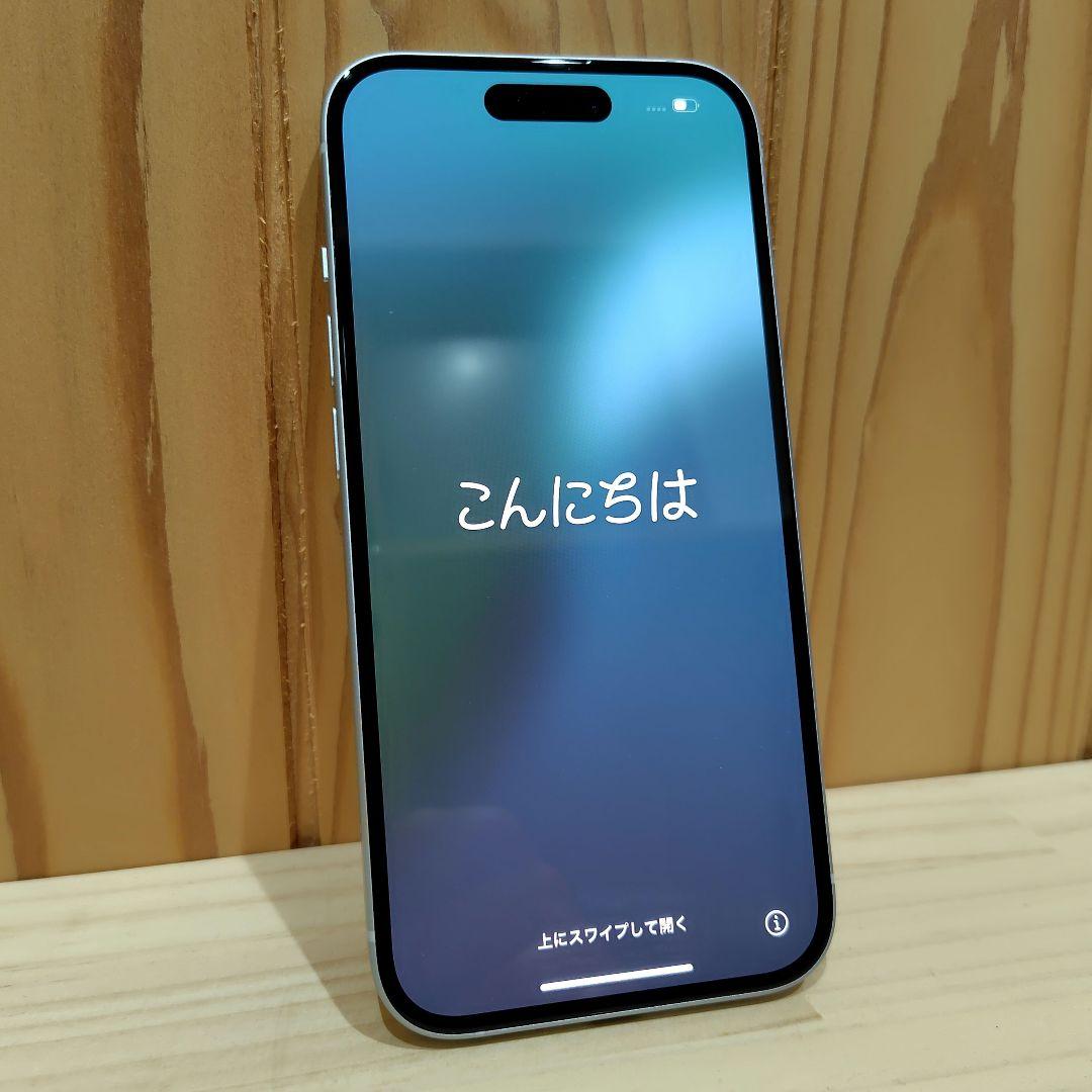 iPhone 15 256GB ブルー バッテリー容量100%