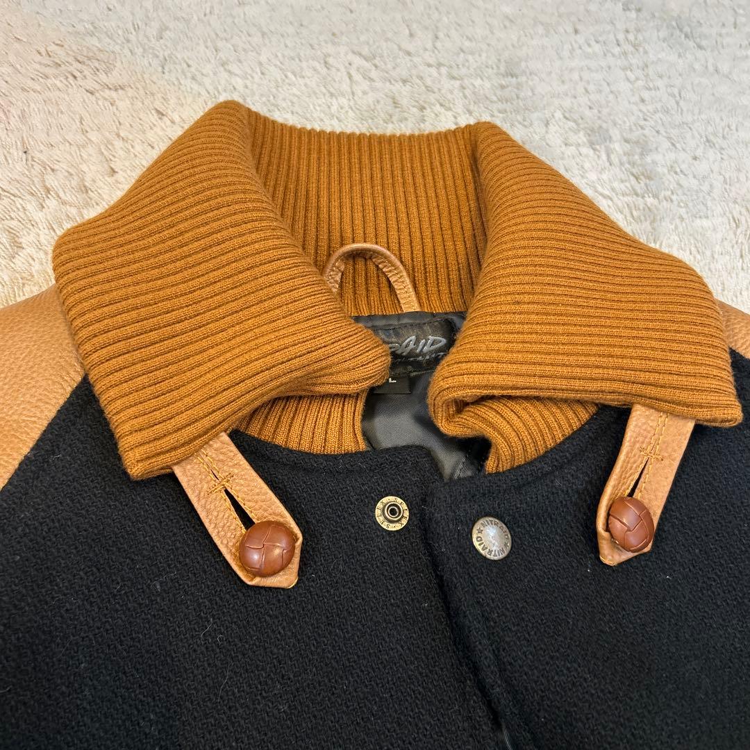 美品 NITRAID ナイトレイド CLUB JACKET スタジャン（L）