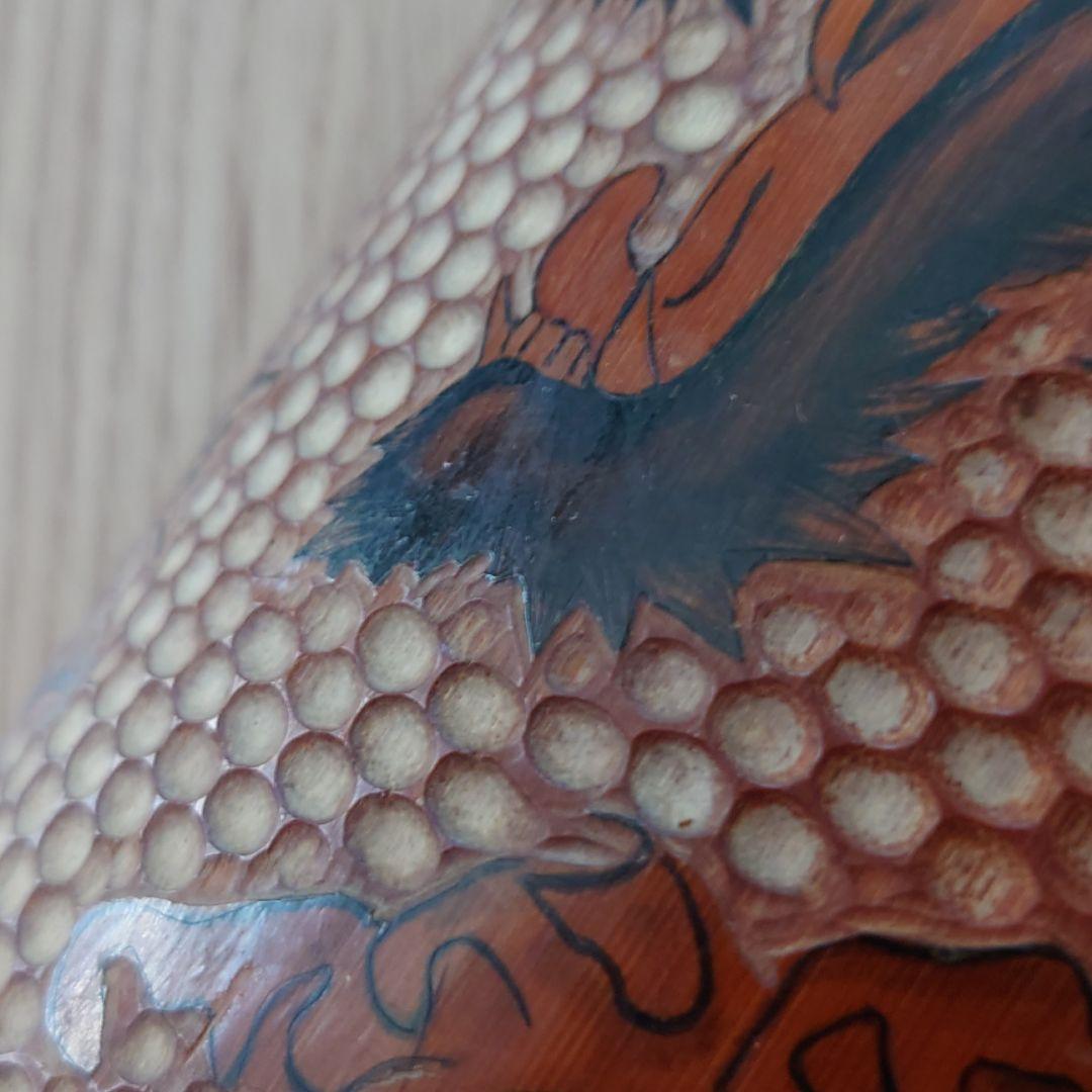 昭和41年竹彫刻　春夏冬2升５合