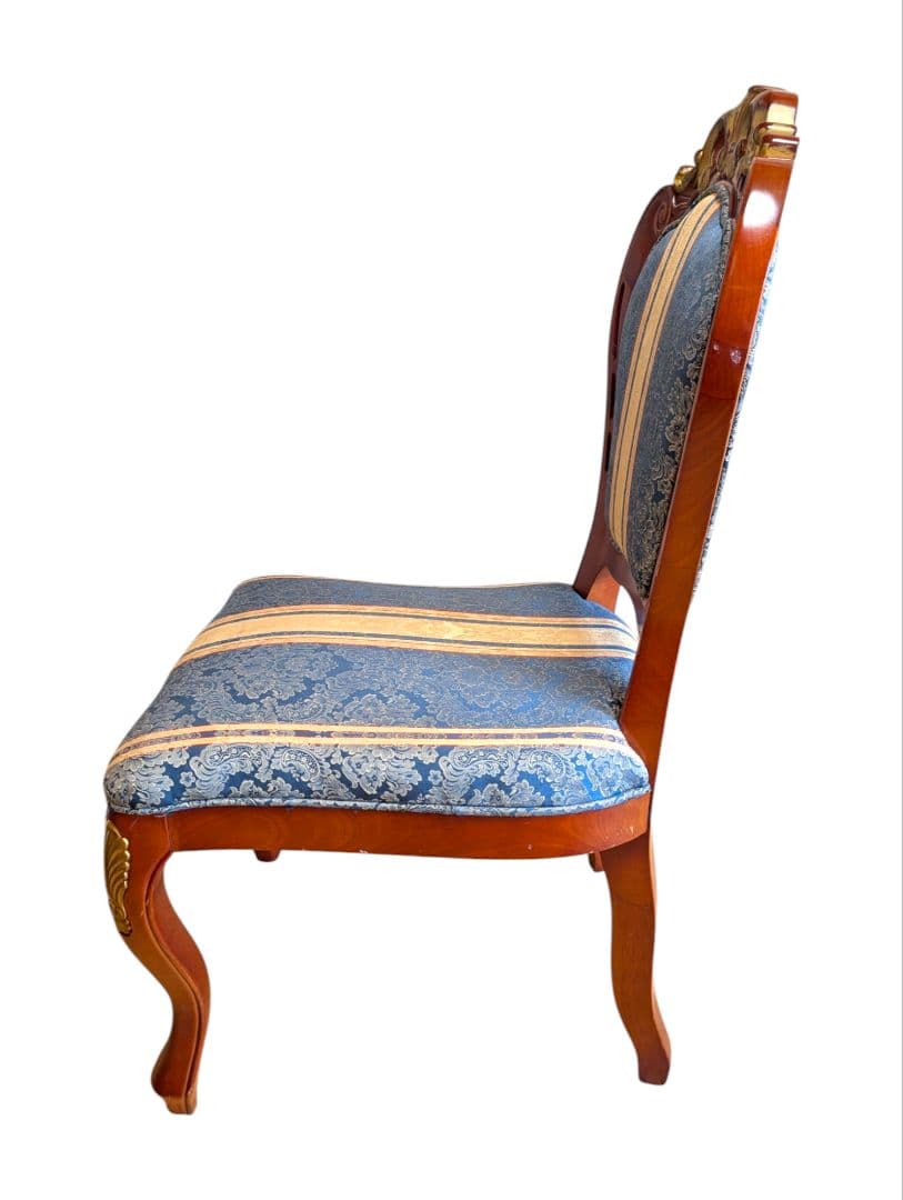 猫脚 ダイニングチェア アンティーク ヨーロッパ風 2脚セット②