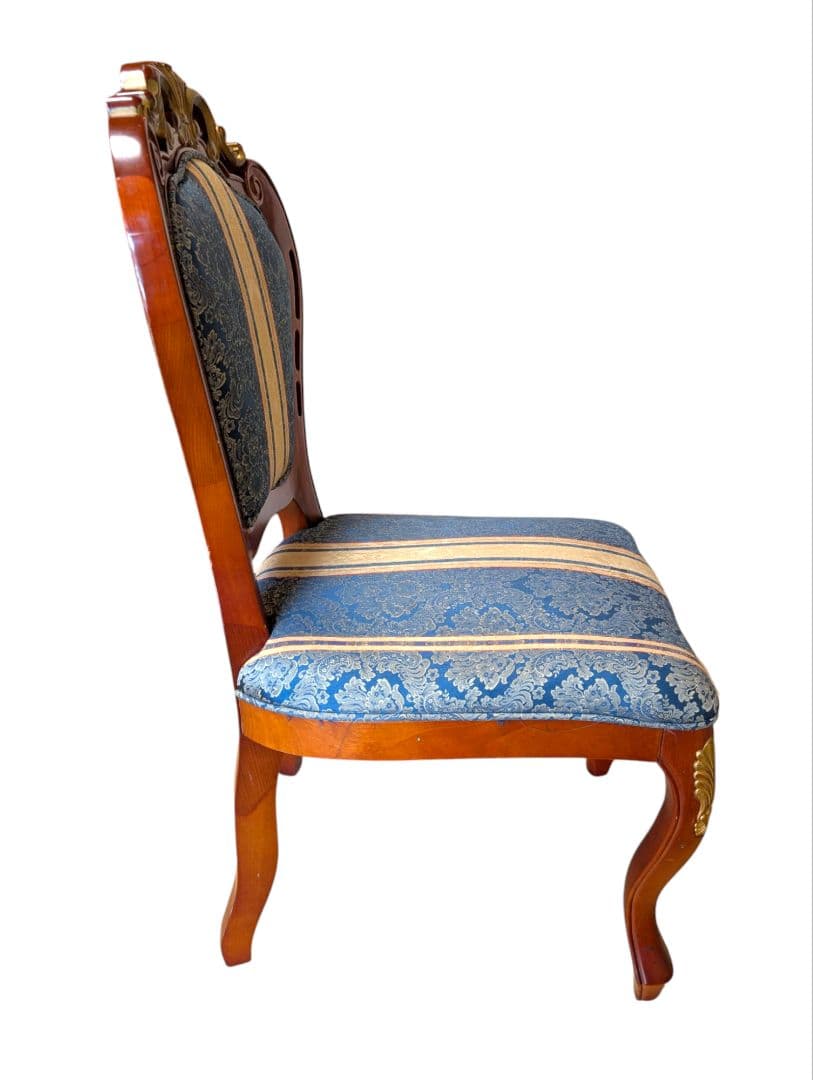 猫脚 ダイニングチェア アンティーク ヨーロッパ風 2脚セット②