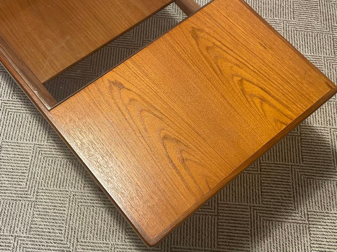 G-PLAN ガラストップローテーブル