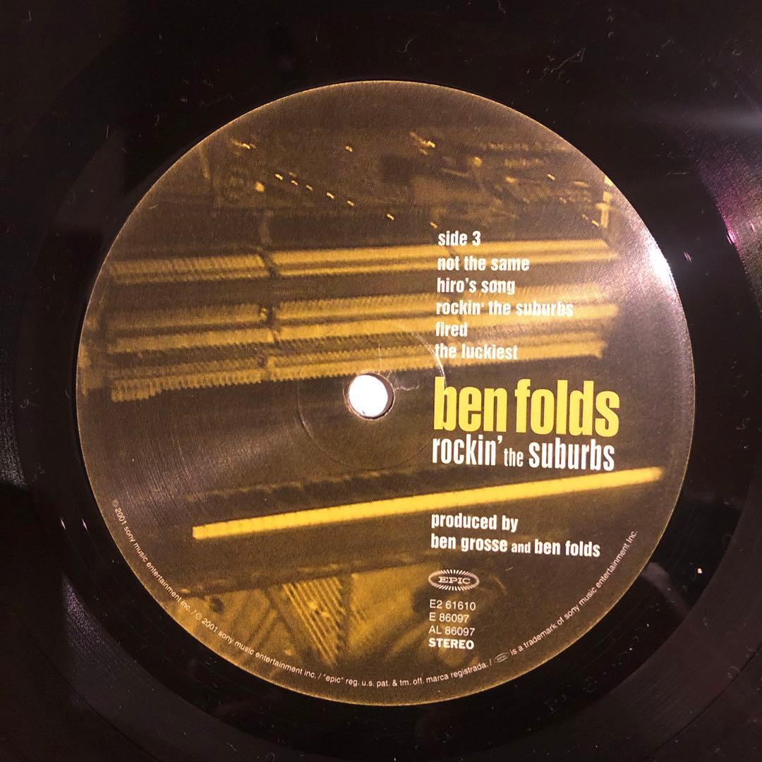 Ben Folds Rockin' The Suburbs LP レコード