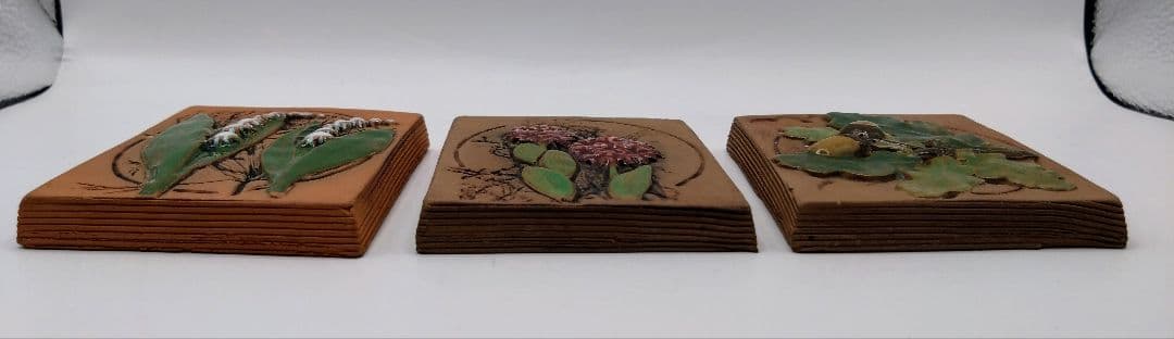 ジイガントフタ ミニ陶板 三点セット　スウェーデン地方シリーズ