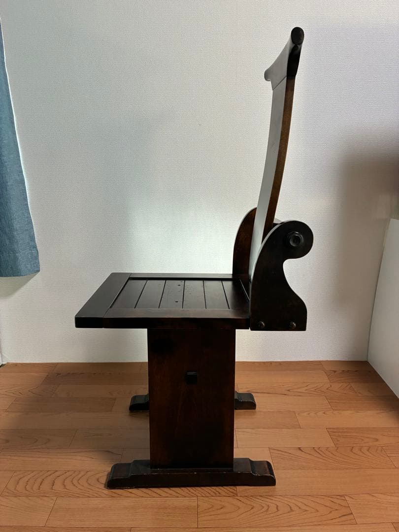 ダイニングチェア　椅子　レトロ　木製イス　チェア