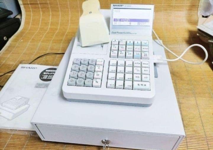 シャープレジスターXE-A280　PC連携　スキャナ付き　625555