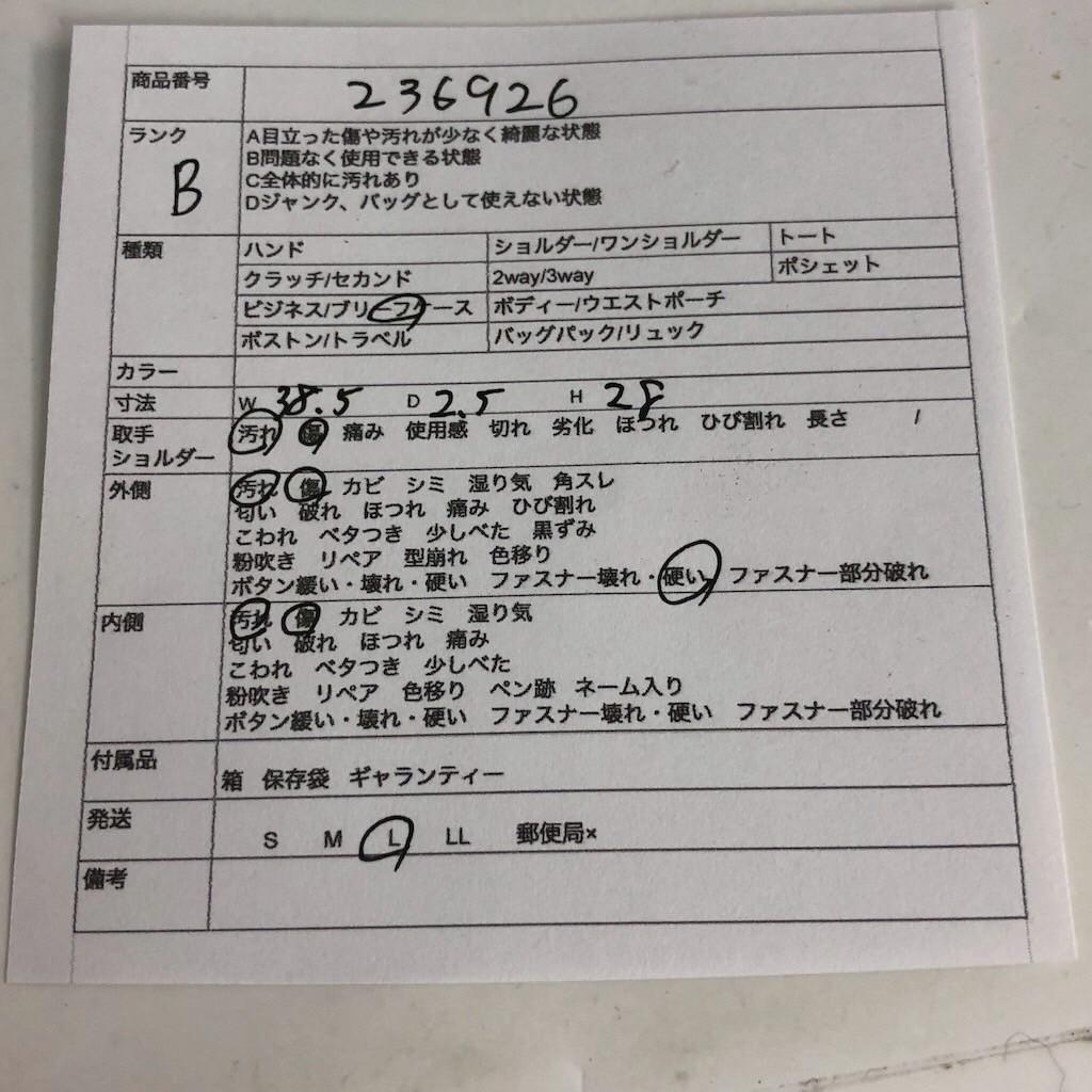 LOUIS VUITTON ルイヴィトン クラッチバッグ ポッシュ ドキュマン