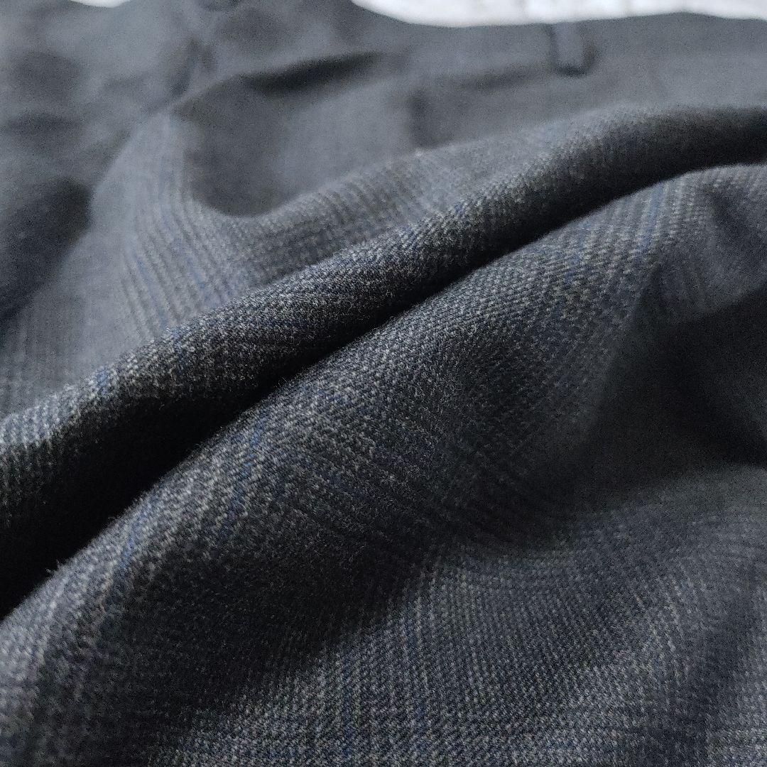 未使用品✨ポロバイラルフローレン　セットアップスーツ　グレンチェック　グレー