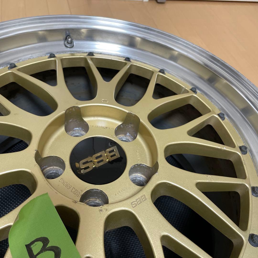 BBS LM 18インチ 9.5J+38 LM115 2本セット送料込み B