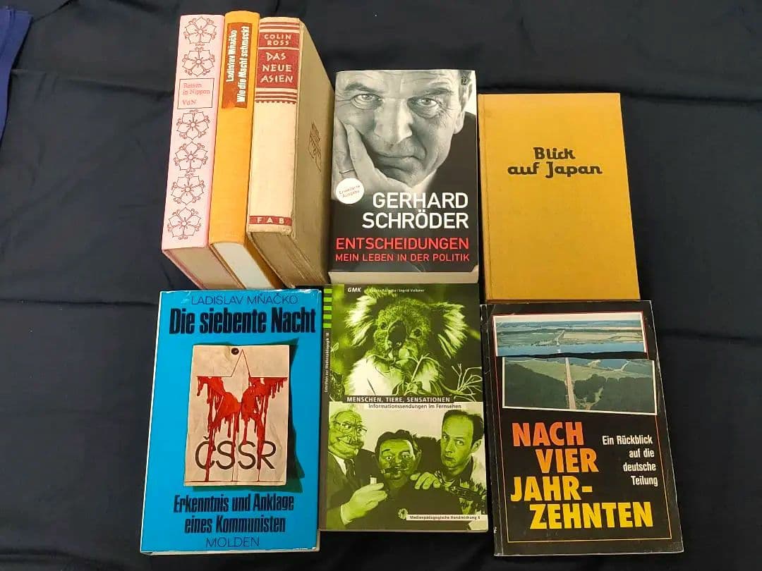 【ドイツ語書籍、雑誌まとめ】写真1枚目は全体。2枚目以降は詳細 ※バラ応相談