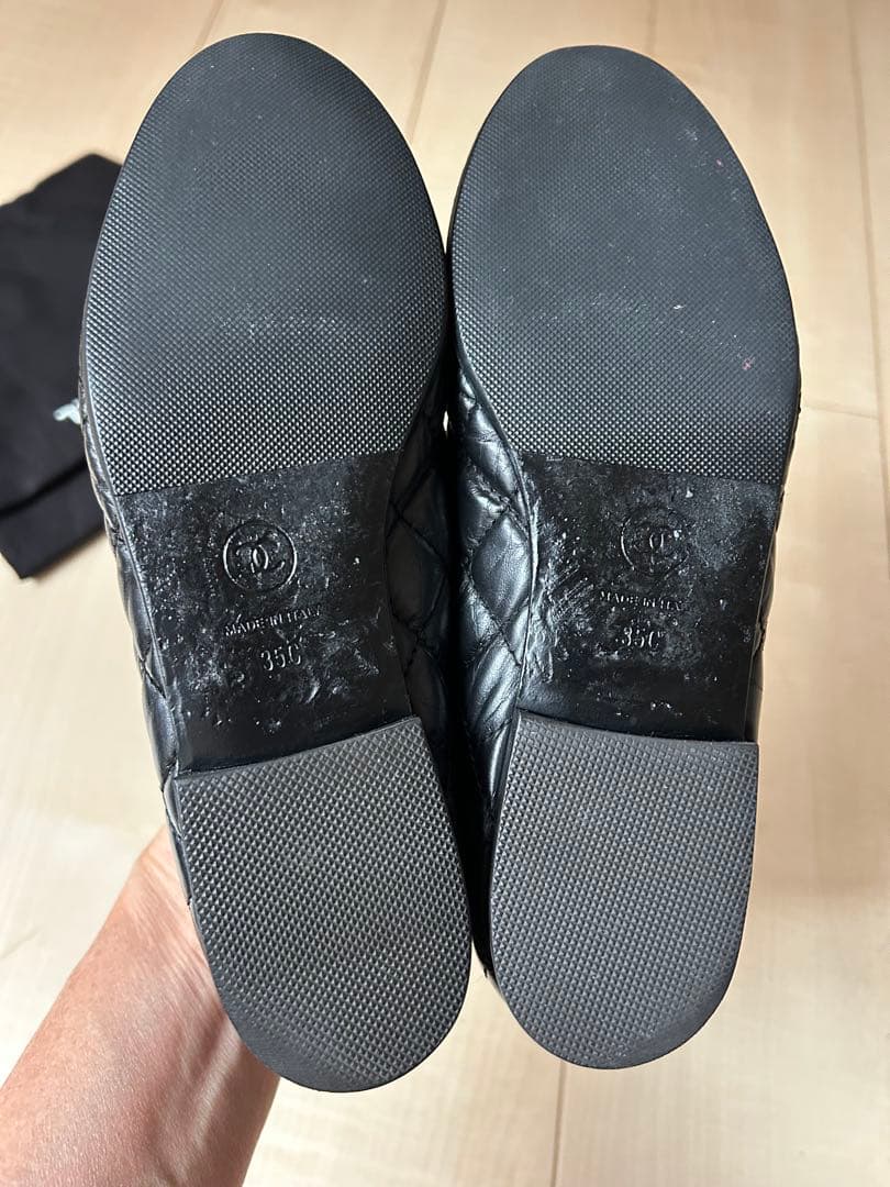 CHANEL バレエフラット 35
