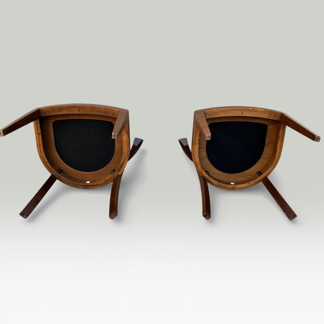 美品　カンディハウス　ダイニング　チェア　2個セット　アームチェア