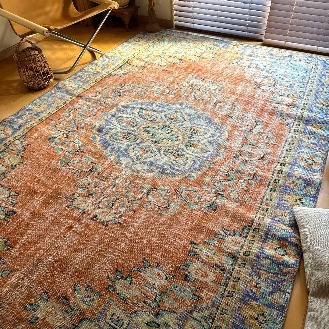 ippanjinページ大判173×259メダリオン　トルコヴィンテージラグ