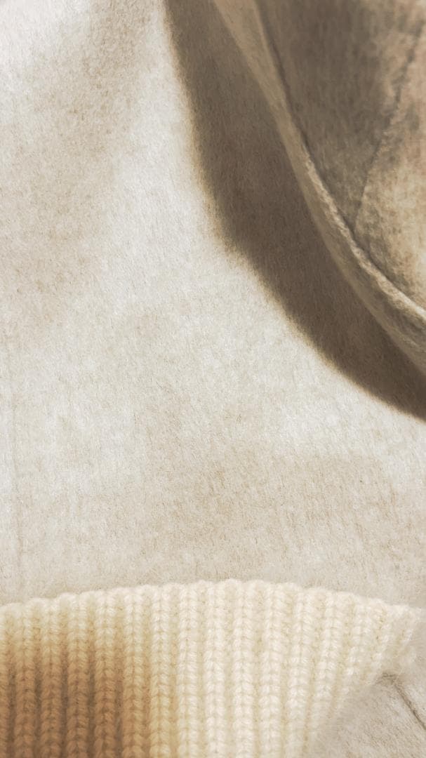 新品☆優しい雰囲気のカシミヤ混ウール ロングコート レディースロングコート