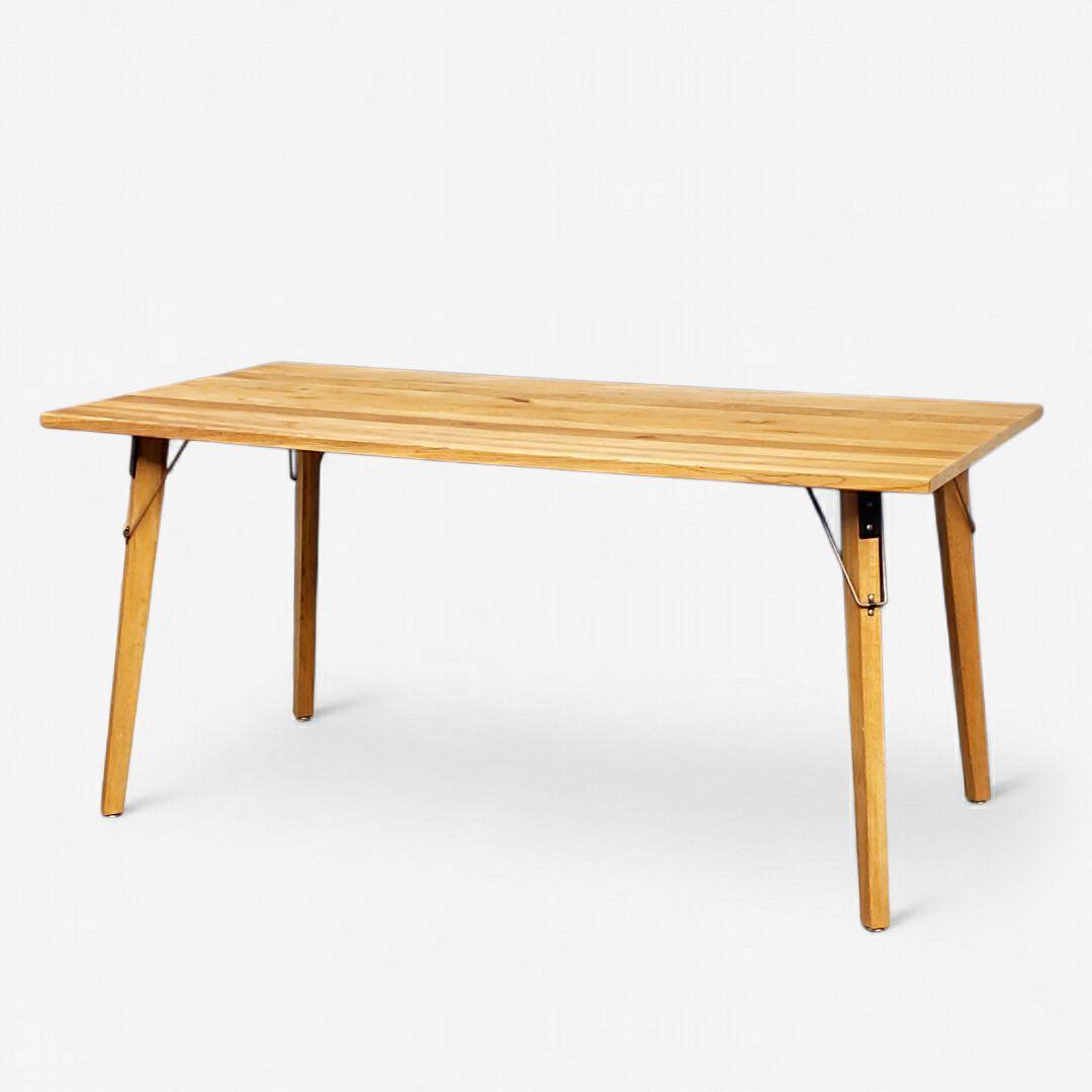 関家具 クラッシュゲート ミース 150 ダイニングテーブル オーク無垢材