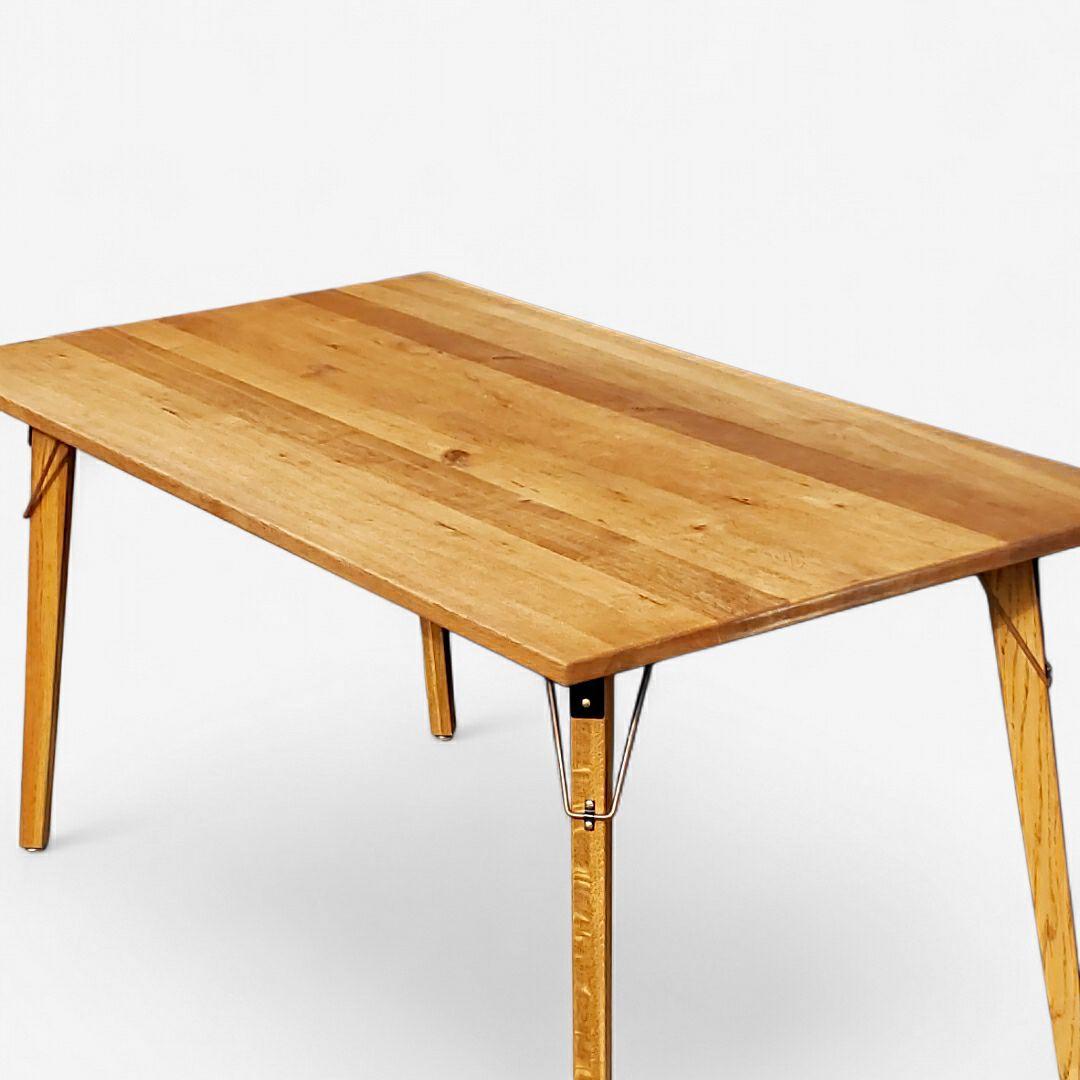 関家具 クラッシュゲート ミース 150 ダイニングテーブル オーク無垢材