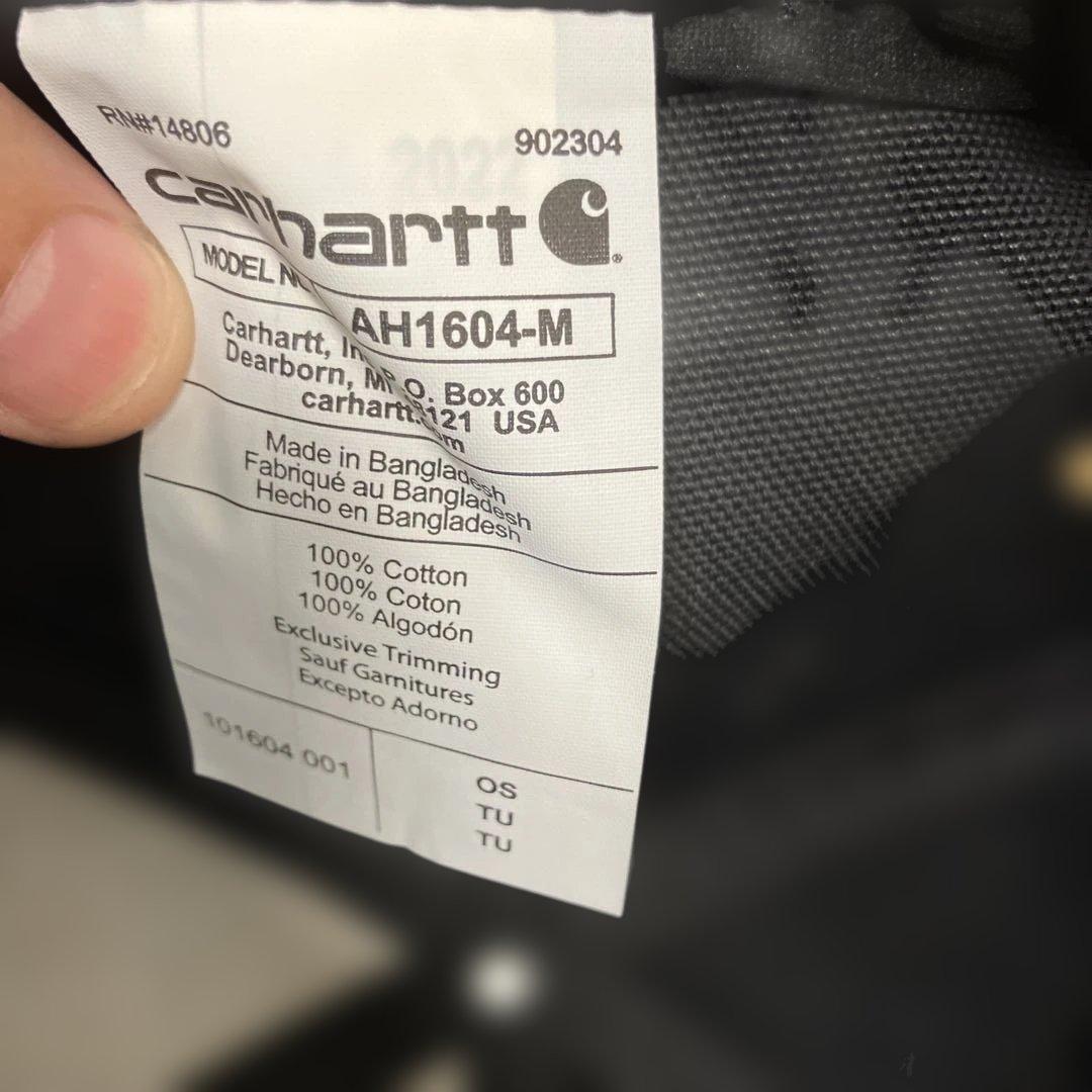 美品　Carhartt V01ダックベストLと Ashland Capのセット