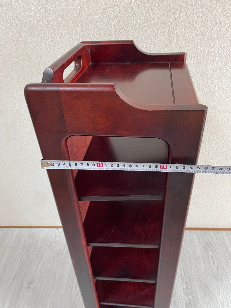 ミーコ　レトロ　karimoku　カリモク家具　スリッパラック　収納