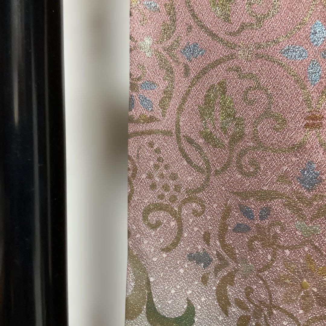 「1月展」 No.2712 正絹作家物金銀彩訪問着　落款　美品