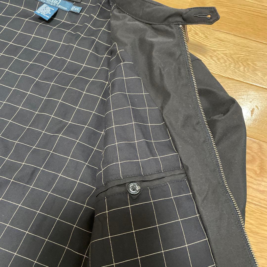 羽柴Polo by Ralph Lauren 黒 ハリントンジャケット