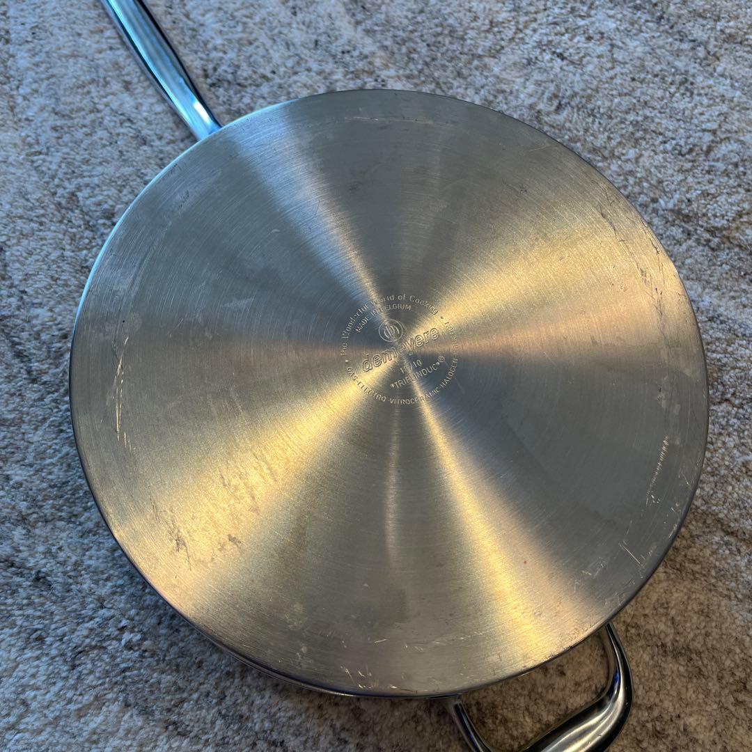 Demeyere デメイエレ24cmソテーパン蓋付き 7層2.4リットル片手鍋