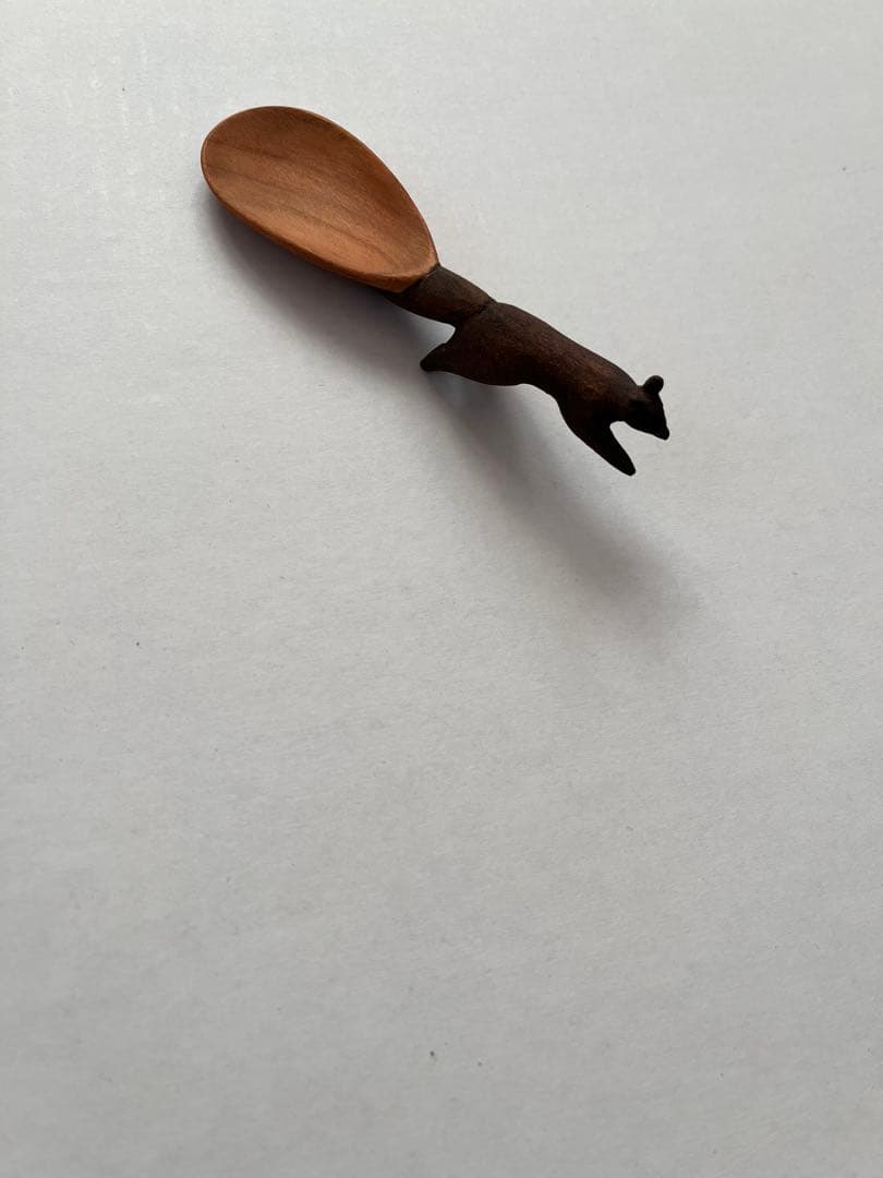 送料込 未使用/安彦年朗 動物スプーン 万象匙