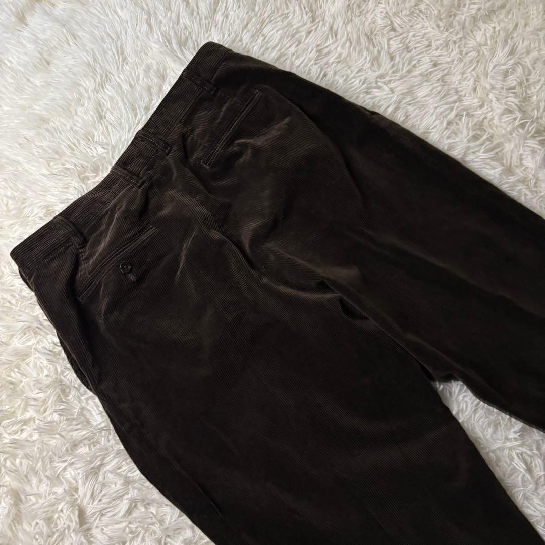 極美品✨ BEAMS PLUS 2Pleats Corduroy pant 太畝